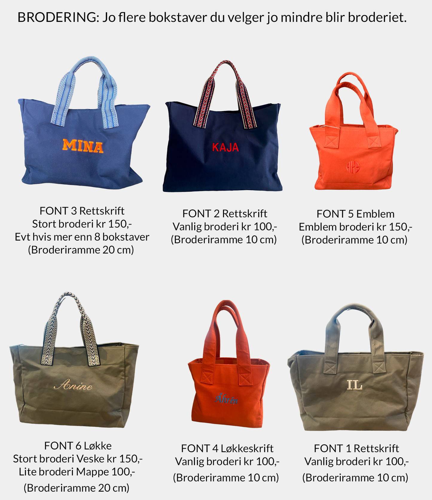 Skulderveske / Shopper cord medium - Sand