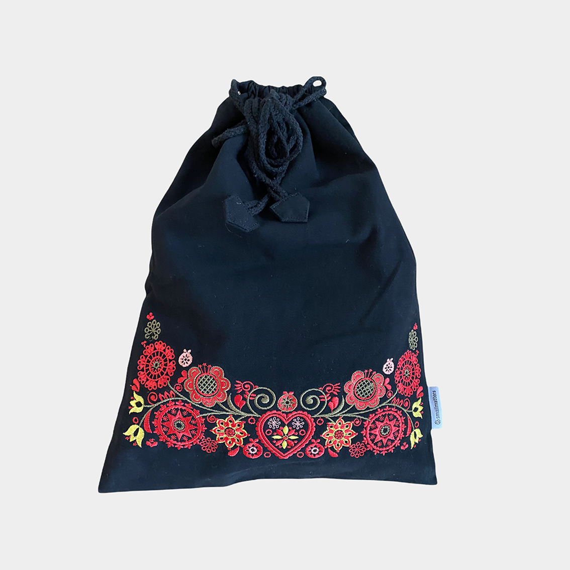 Skopose svart - rød/grønn