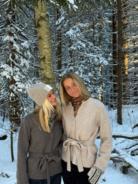 Floor cardigan Brun/sand