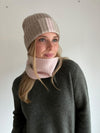 Cashmere hat toast/light pink/light sand