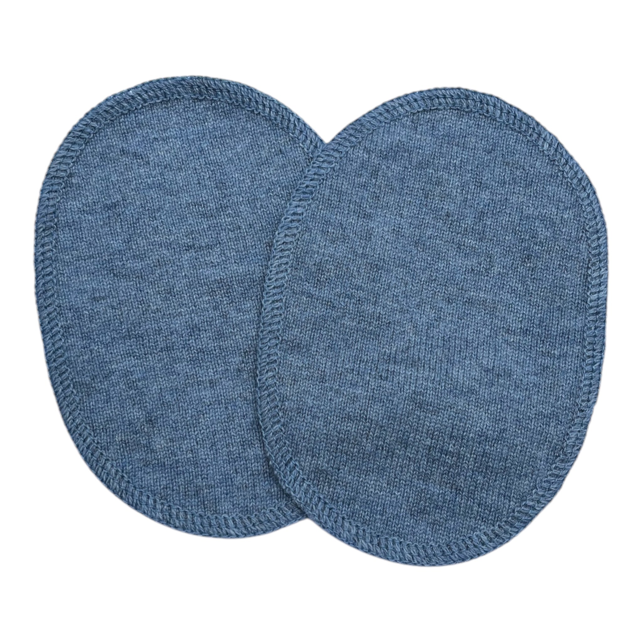 Elbow patches denim light blue