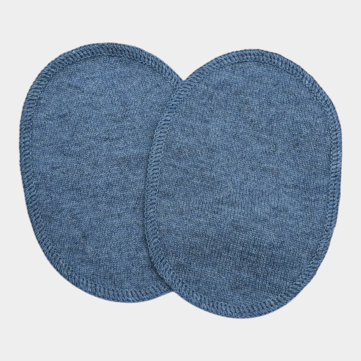 Elbow patches denim light blue
