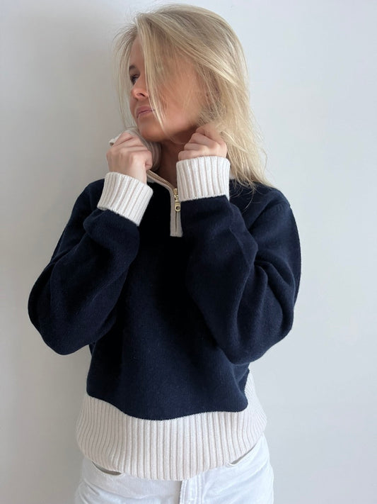 Zip Navy/off-white