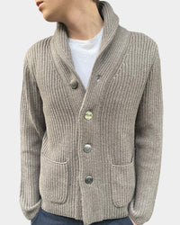 Martin Cardigan - Sand/sandtoner