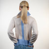 Contrast cardigan Sand / Lyseblå