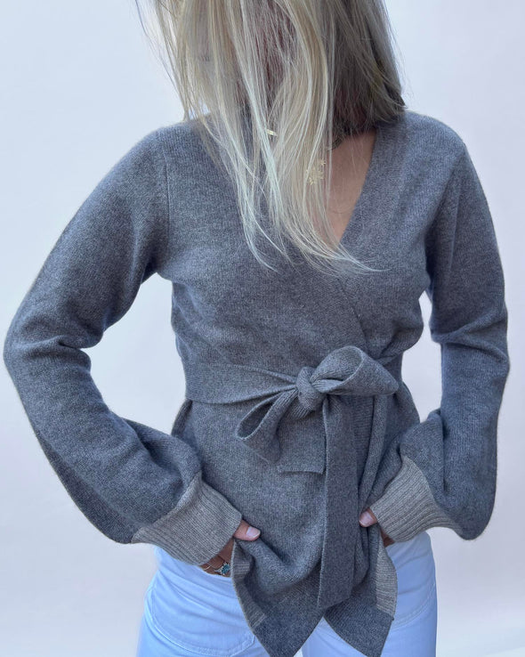 Spoonie Cardigan - Mørk toast/sand