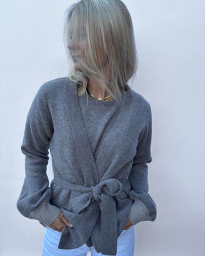 Spoonie Cardigan - Mørk toast/sand
