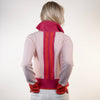 Contrast cardigan Lyserosa/rosa/oransje