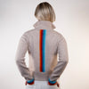 Contrast cardigan Sand/rainbow
