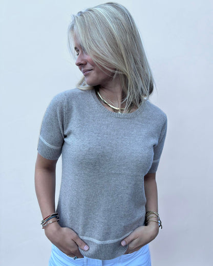 Colette short sleeve - Sand/light sand