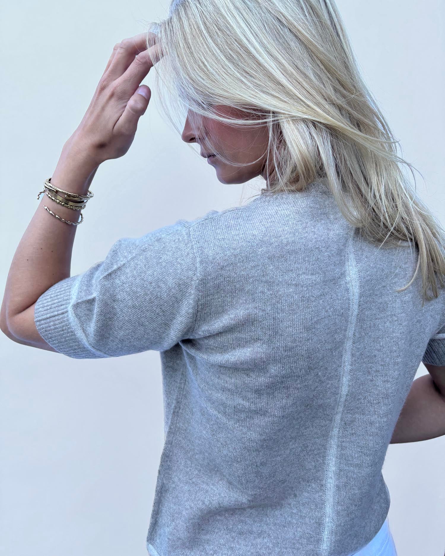 Colette short sleeve - Sand/light sand