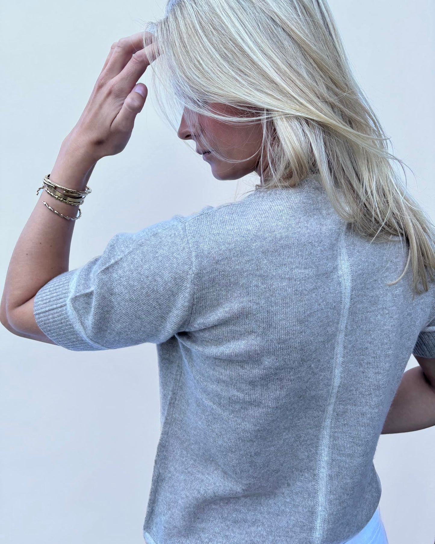 Colette short sleeve - Sand/light sand