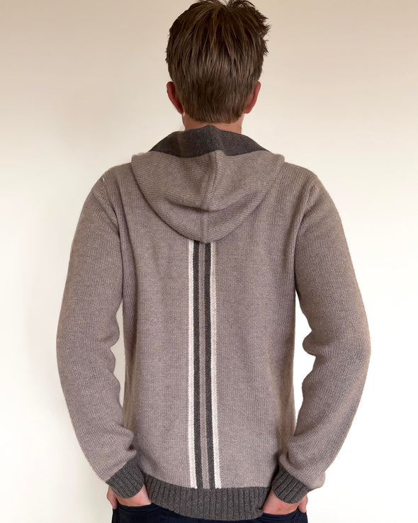 Didrik Cardigan - Mørk sand / sandfarger - KAN FORHÅNDSBESTILLES NÅ