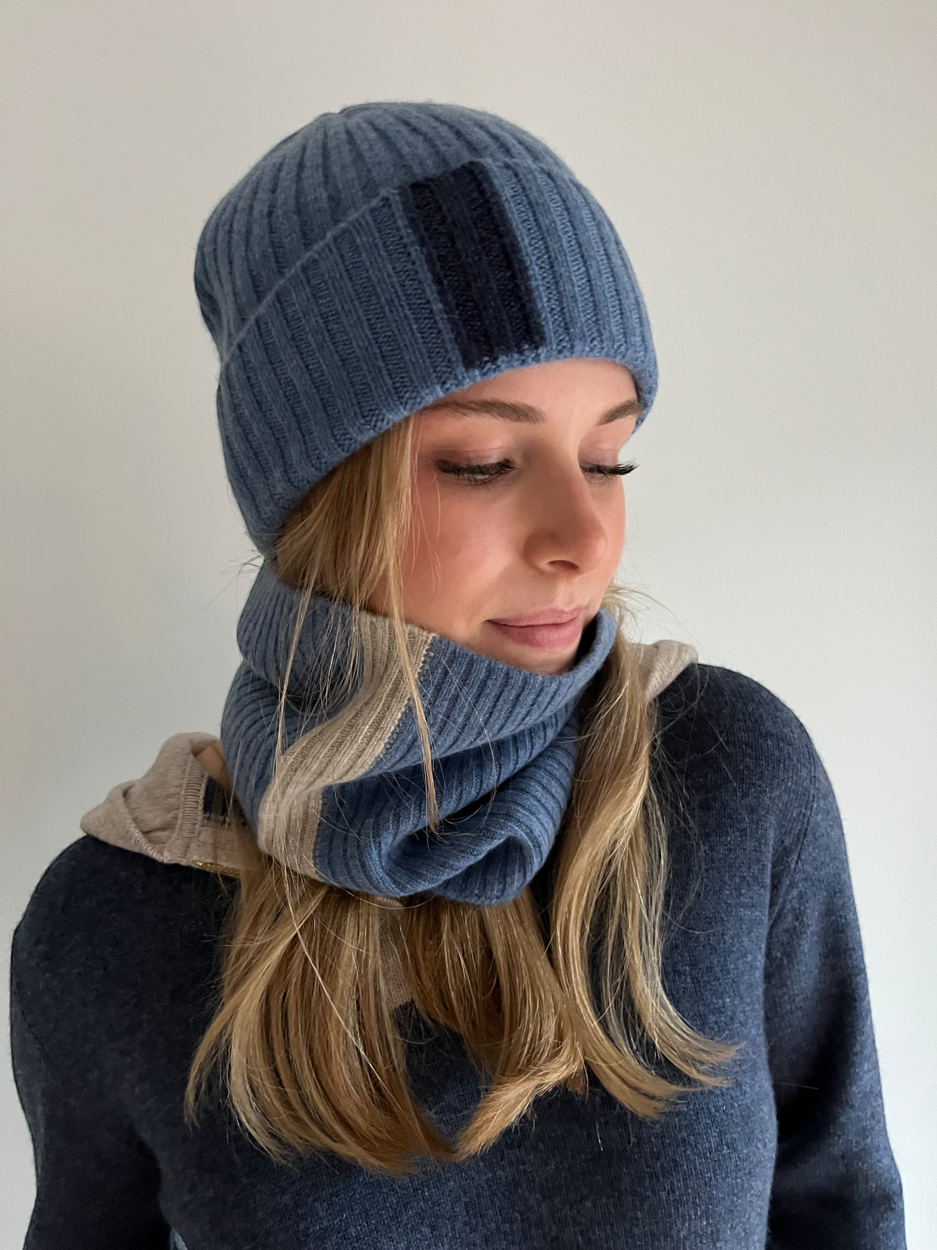 Kashmirlue denimblå/navy