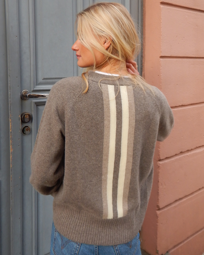 PRE ORDER Frye Cardigan - Toast/lyssand/lysegul