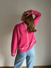 Round neck kashmir - Rosa/sand