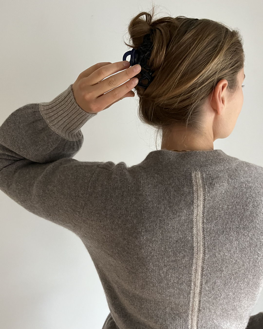 Spoonie Cardigan - Mørk toast/sand