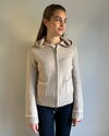 Celeste hood cardigan sand/lyssand