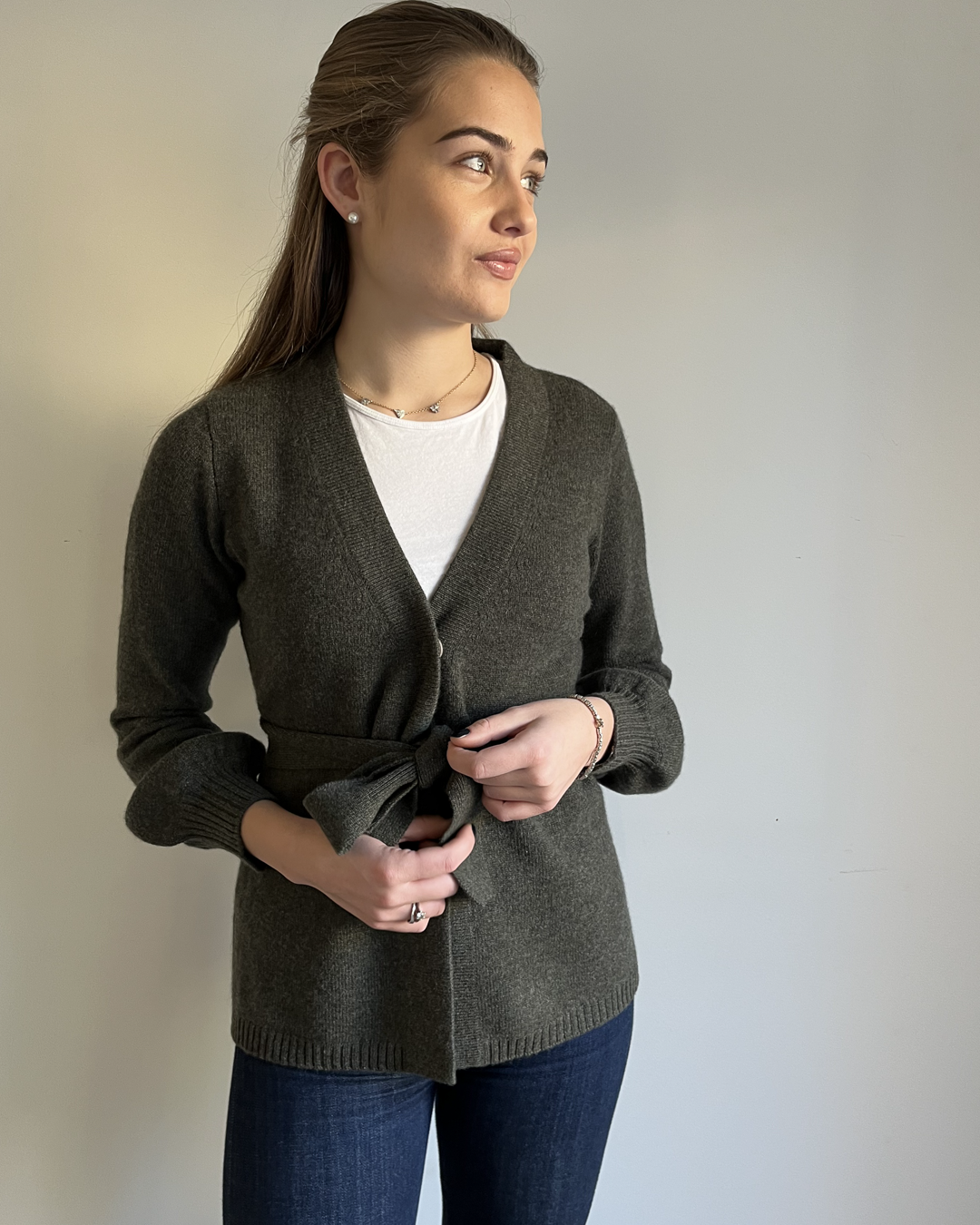 Spoonie Cardigan - Olive