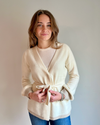 Spoonie Cardigan - offwhite/sand