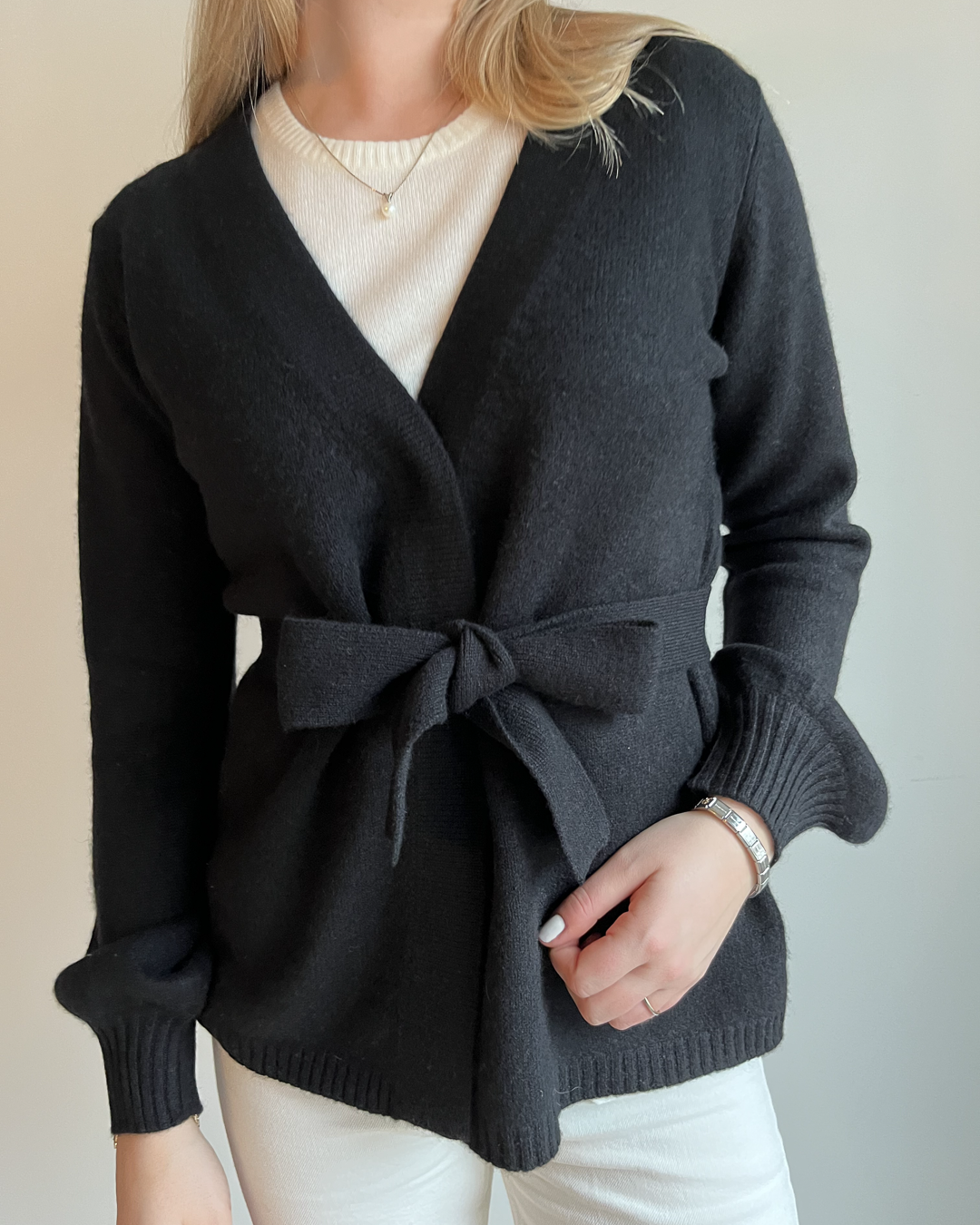 Spoonie Cardigan - svart
