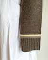 Gilli round neck kashmir - Brun/sand/lysegul