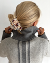 Contrast cardigan Grå/lysegrå