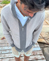 Didrik Cardigan - Mørk sand / sandfarger