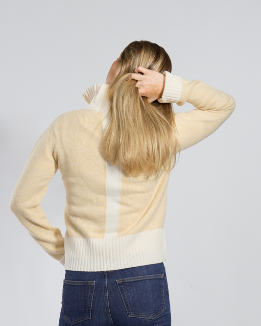 Zip Lysegul melange/offwhite