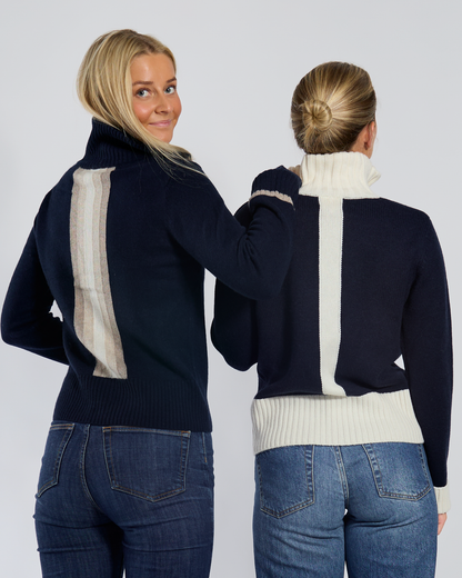 Zip Navy/off-white