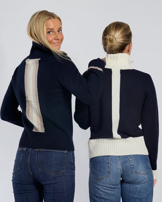 Zip Navy/offwhite