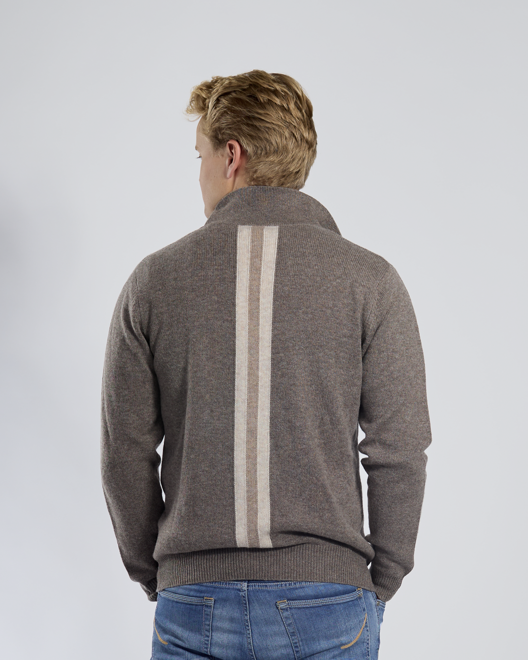 Fredrik cardigan - Toast / sand/toast