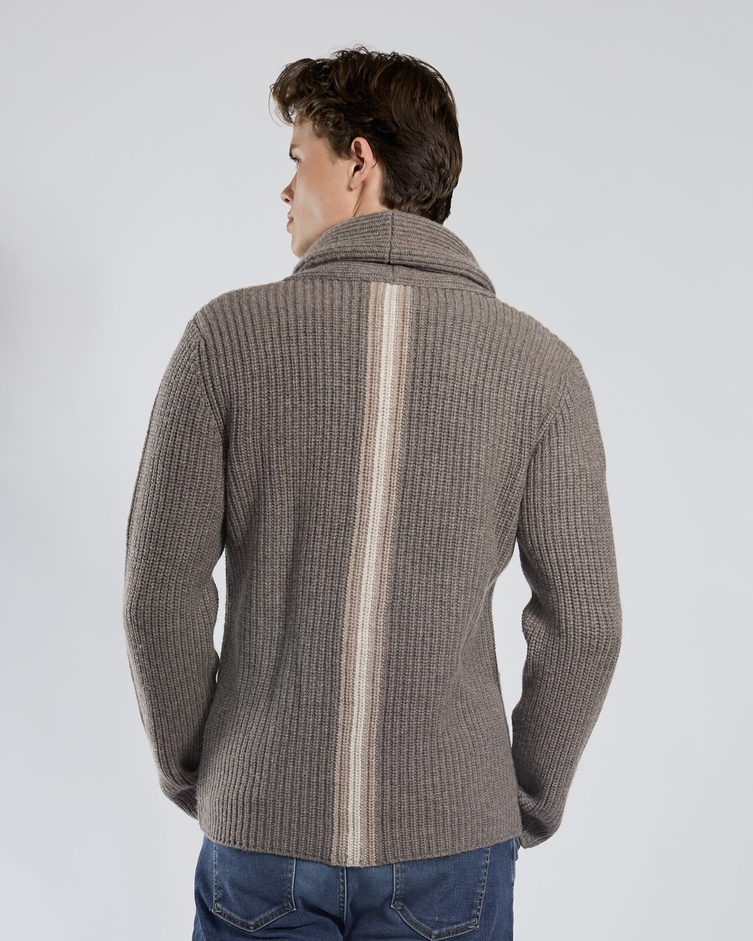 Martin Cardigan - Sand/sand tones