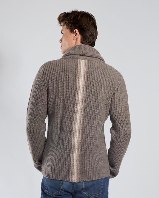 Martin Cardigan - Sand/sandtoner