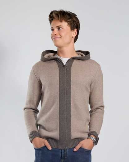 Didrik Cardigan - Sand / sandfarger