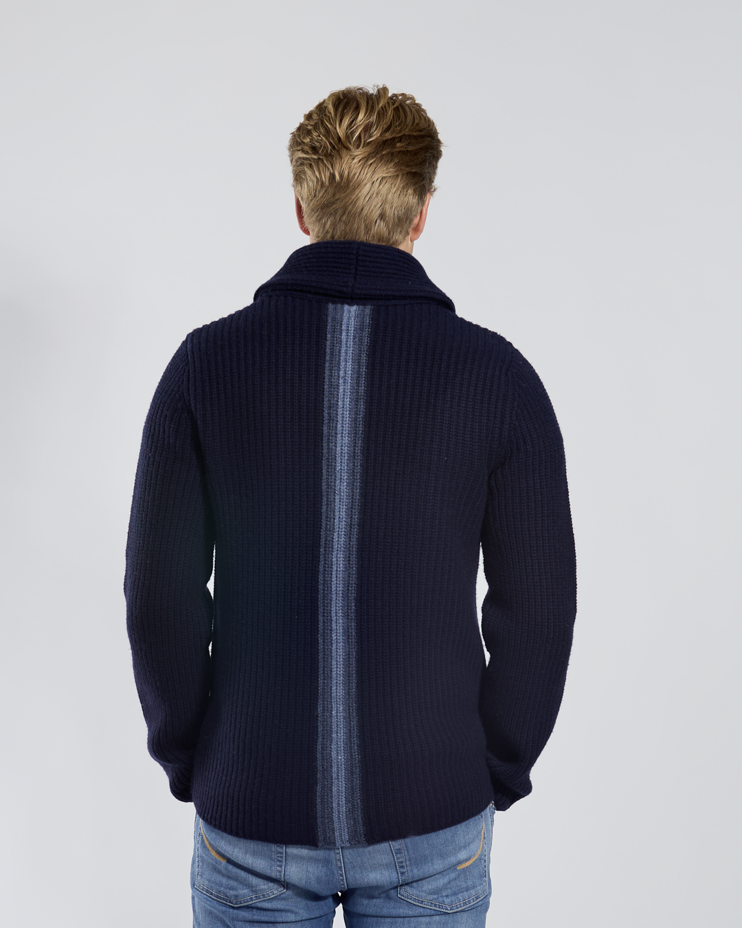 Martin Cardigan - Navy / blue tones