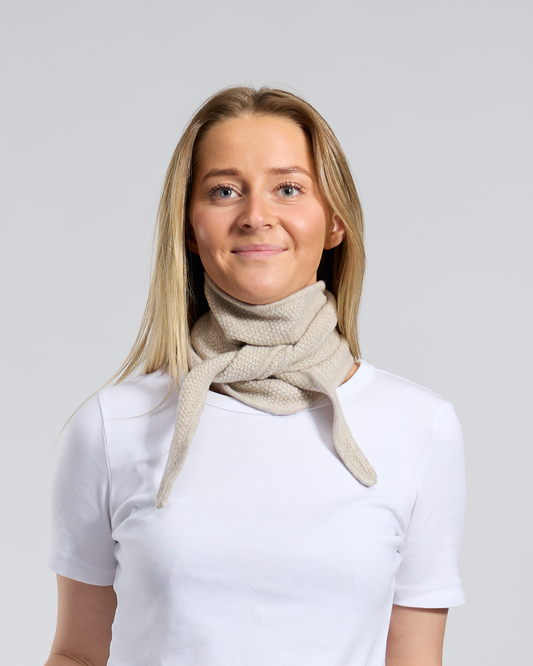 Muffin scarf Lys sand