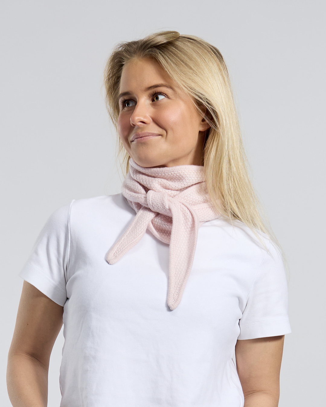 Muffin scarf Light pink