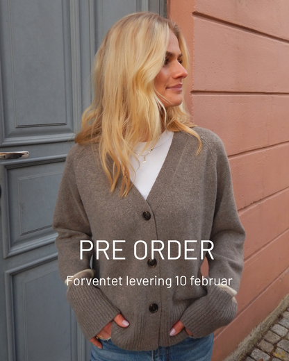 PRE ORDER Frye Cardigan - Toast/lyssand/lysegul