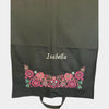 Klespose svart - burgunder/rosa/grønn