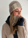 Cashmere hat toast/light sand/offwhite