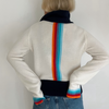 Cardigan Offwhite / Rainbow