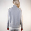 New Rollneck jumper - Lyseblå/sand