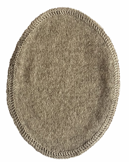 Elbow patches light sand