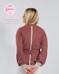 Spoonie Cardigan - Gammelrosa/lyssand