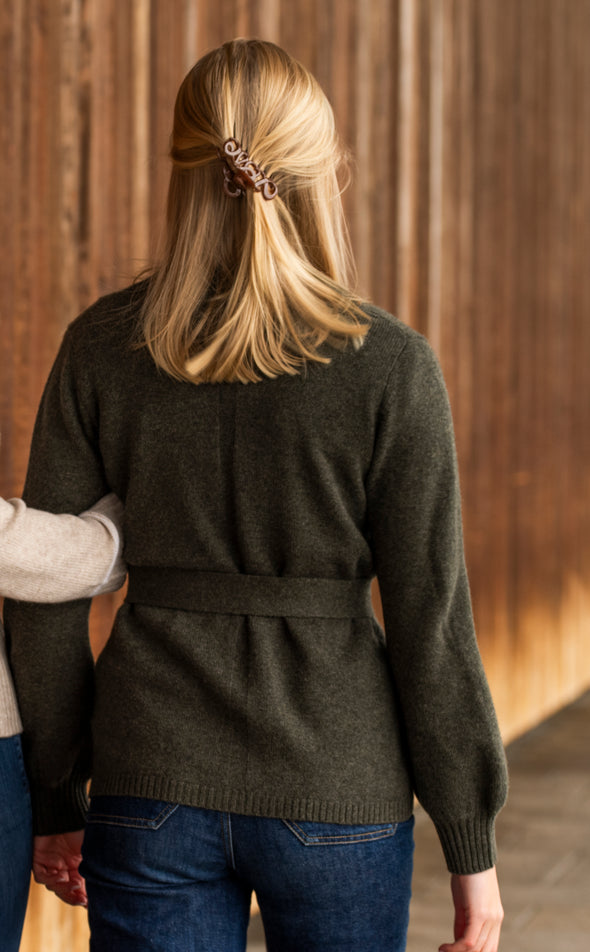 Spoonie Cardigan - Oliven