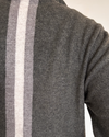 Thomas cardigan herre - Oliven / Sand