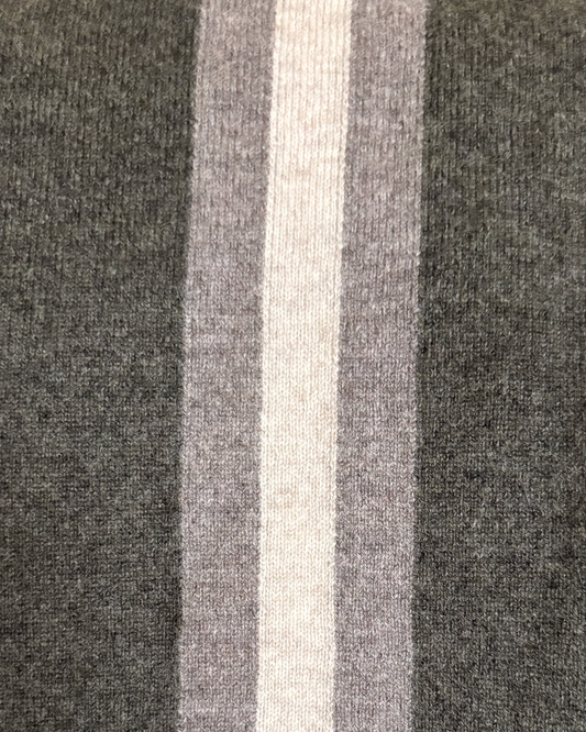 Thomas cardigan herre - Oliven / Sand