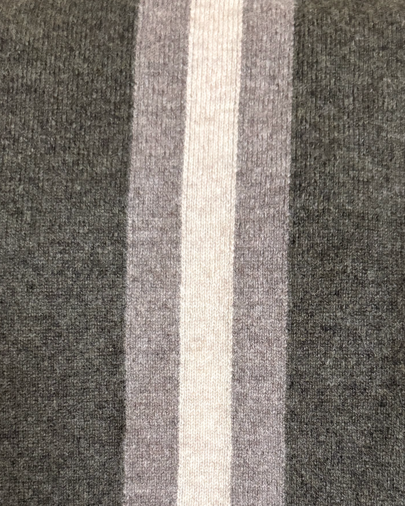 Thomas cardigan herre - Oliven / Sand