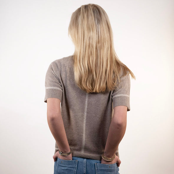 Colette short sleeve - Toast/lyssand